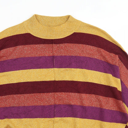 Womens UK Size M Marks and Spencer Multicoloured Pullover Jumper