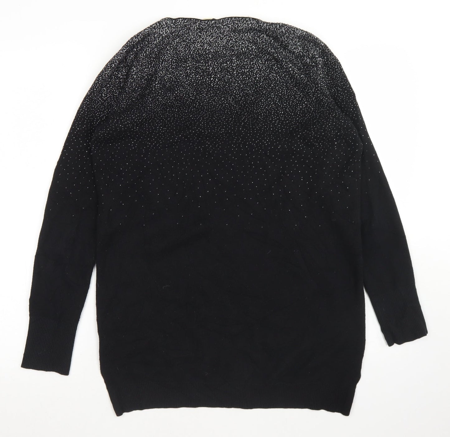 Womens UK Size S Oasis Black Pullover Jumper