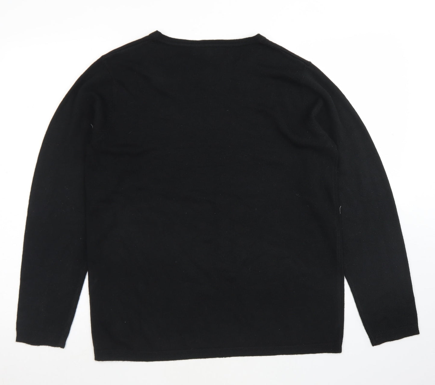 Womens UK Size 16 Julipa Black Pullover Jumper