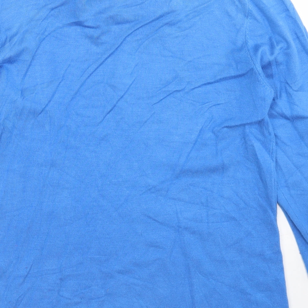 Womens UK Size S Gerard Blue Pullover Jumper