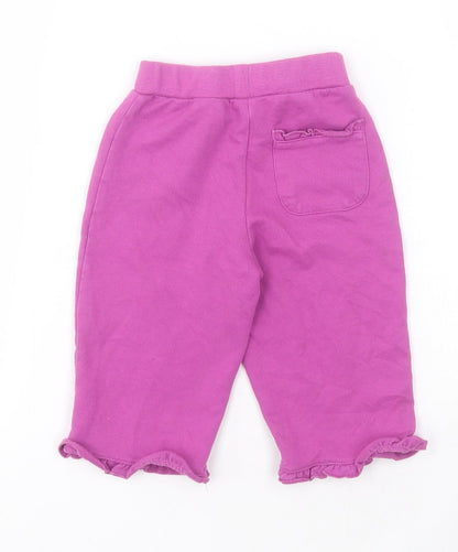 Dunnes Baby Pink  Cotton Sweatpants Trousers Size 6-9 Months  Pullover - Little Princess
