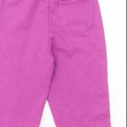 Dunnes Baby Pink  Cotton Sweatpants Trousers Size 6-9 Months  Pullover - Little Princess