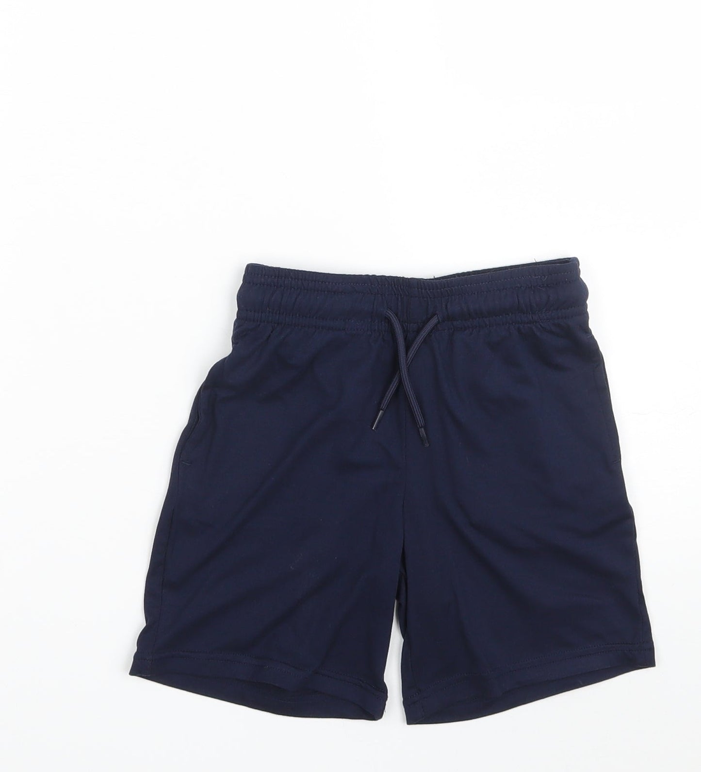 Dunnes Stores Boys Blue  Cotton Sweat Shorts Size 5-6 Years  Regular