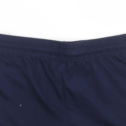 Dunnes Stores Boys Blue  Cotton Sweat Shorts Size 5-6 Years  Regular