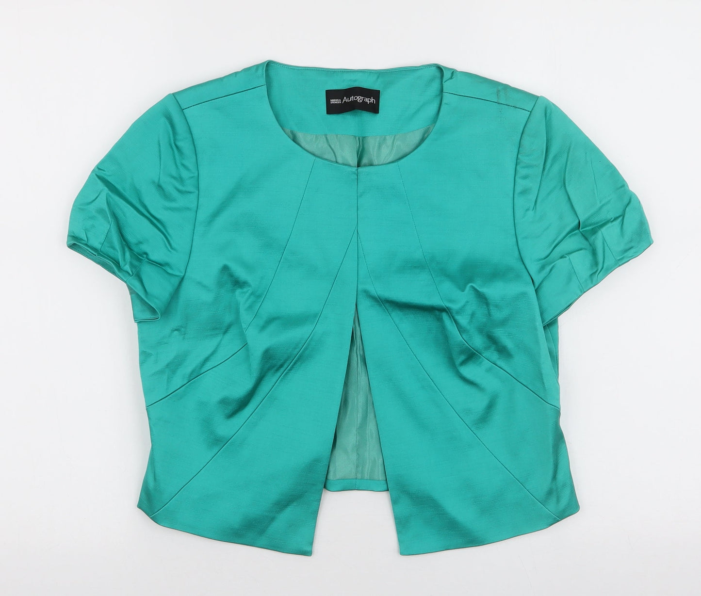 Autograph Womens Green   Jacket  Size 12  Hook & Loop