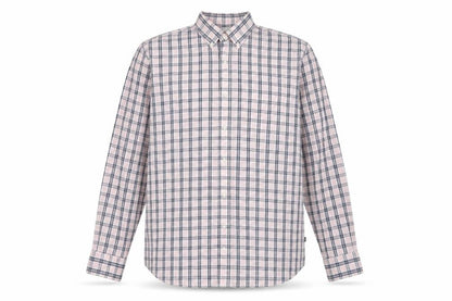 Mens UK Size M Nautica Pink  Button-Up Long Sleeve Casual Shirt