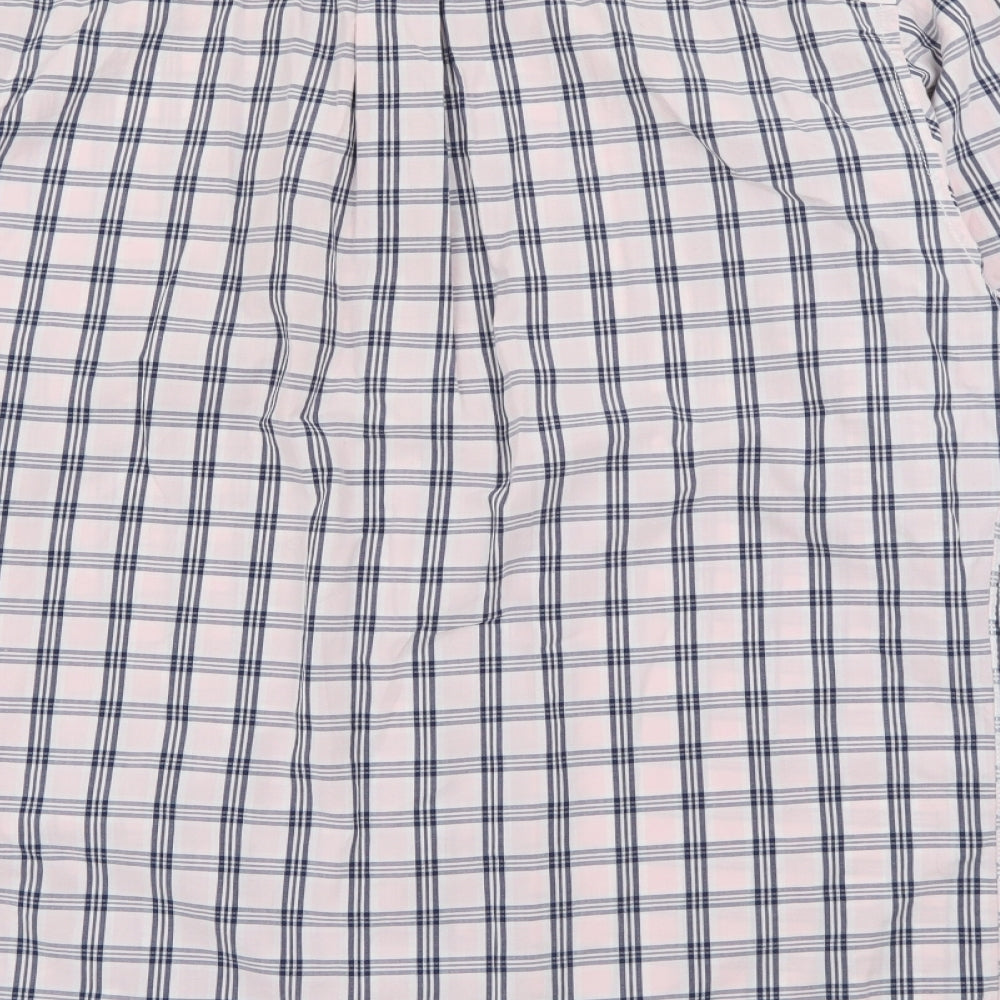 Mens UK Size M Nautica Pink  Button-Up Long Sleeve Casual Shirt
