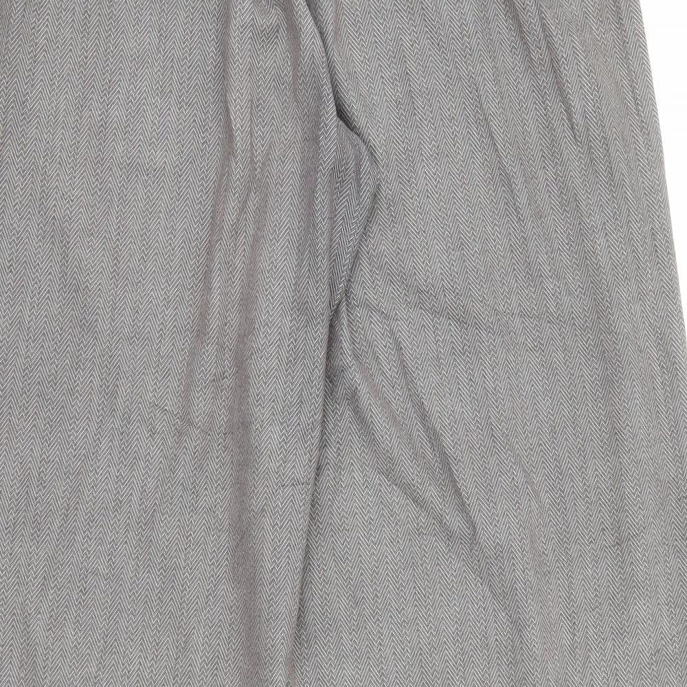 Evans Womens Brown  Polyester Trousers  Size 20 L27 in Regular