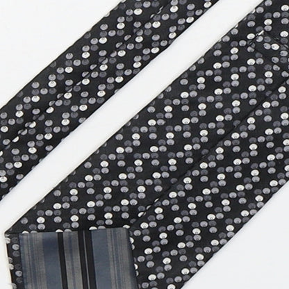 Marks and Spencer Mens Multicoloured Polka Dot Silk Pointed Tie One Size