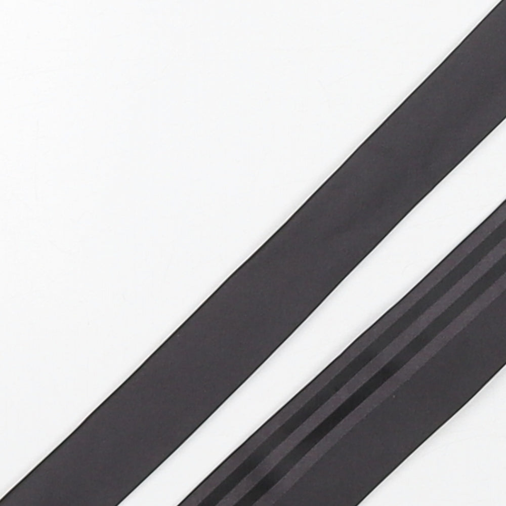 RedHerring  Mens Grey Striped Polyester Pointed Tie One Size