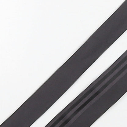 RedHerring  Mens Grey Striped Polyester Pointed Tie One Size