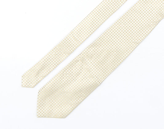 NEXT Mens Multicoloured Plaids & Checks Silk Pointed Tie One Size