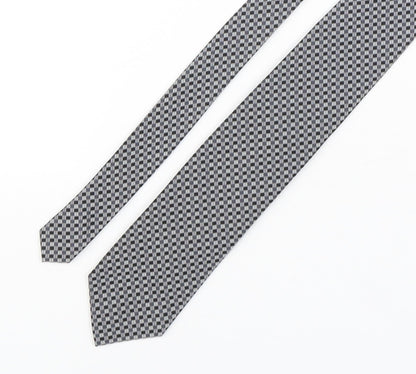 Tie Rack Mens Multicoloured Plaids & Checks Polyester Pointed Tie One Size