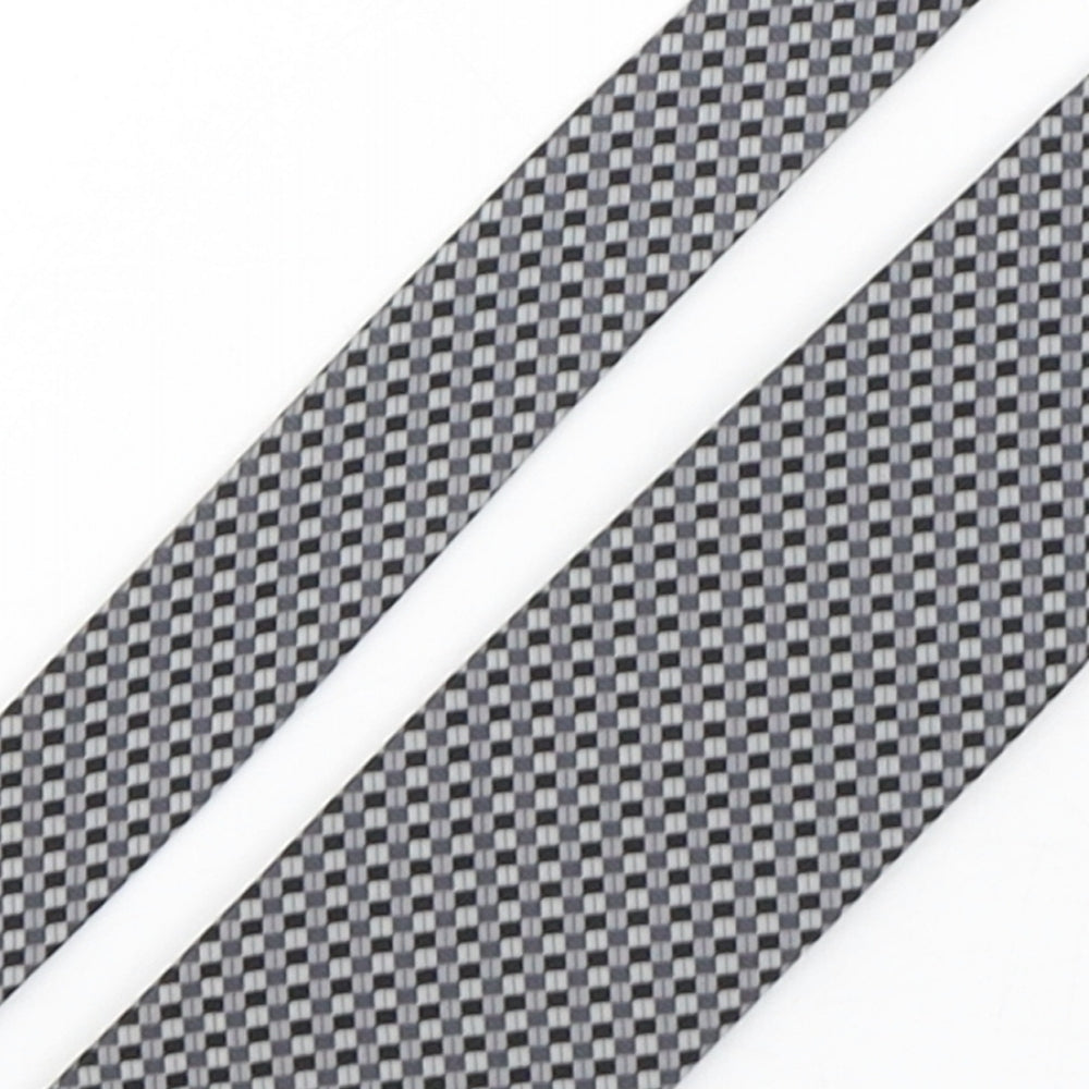 Tie Rack Mens Multicoloured Plaids & Checks Polyester Pointed Tie One Size