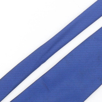 NEXT Mens Blue Grenadine Polyester Pointed Tie One Size