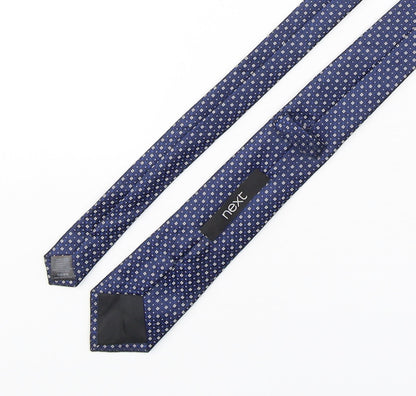 NEXT Mens Multicoloured Geometric Polyester Pointed Tie One Size