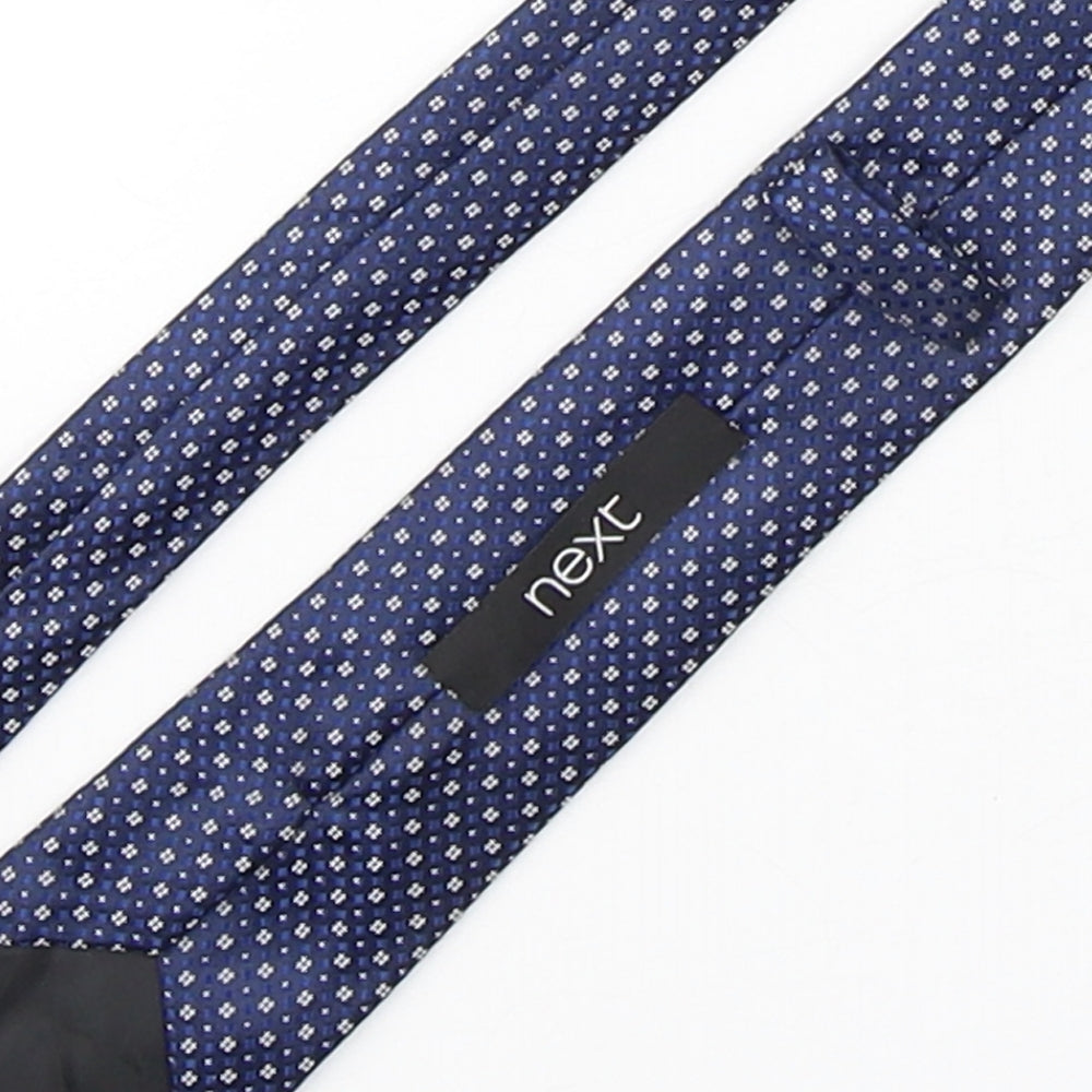 NEXT Mens Multicoloured Geometric Polyester Pointed Tie One Size