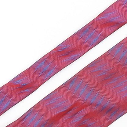 Marks and Spencer Mens Multicoloured Geometric Silk Pointed Tie One Size