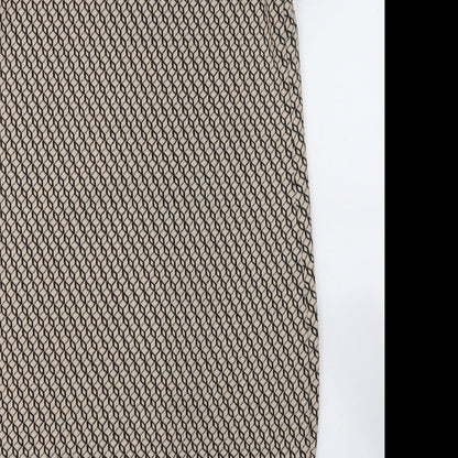 Dorothy Perkins Womens Beige Geometric Polyester Pencil Dress  Size 8  Round Neck Pullover