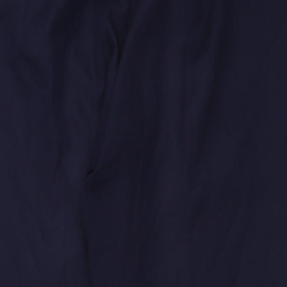 Matalan Womens Blue  Polyester Trousers  Size 12 L28 in Regular