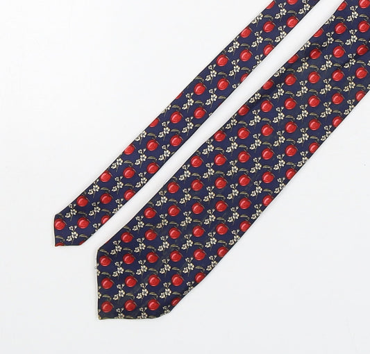 Jonelle  Mens Multicoloured Geometric Silk Pointed Tie One Size
