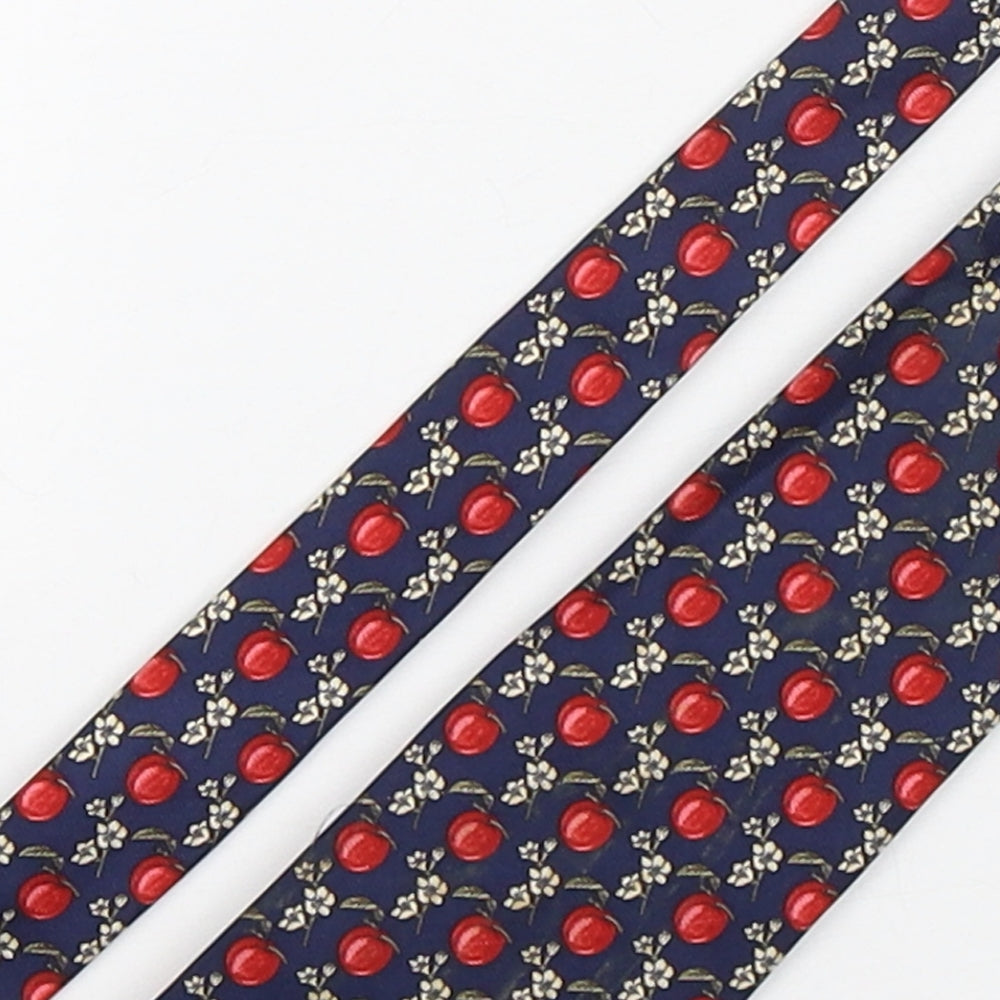 Jonelle  Mens Multicoloured Geometric Silk Pointed Tie One Size