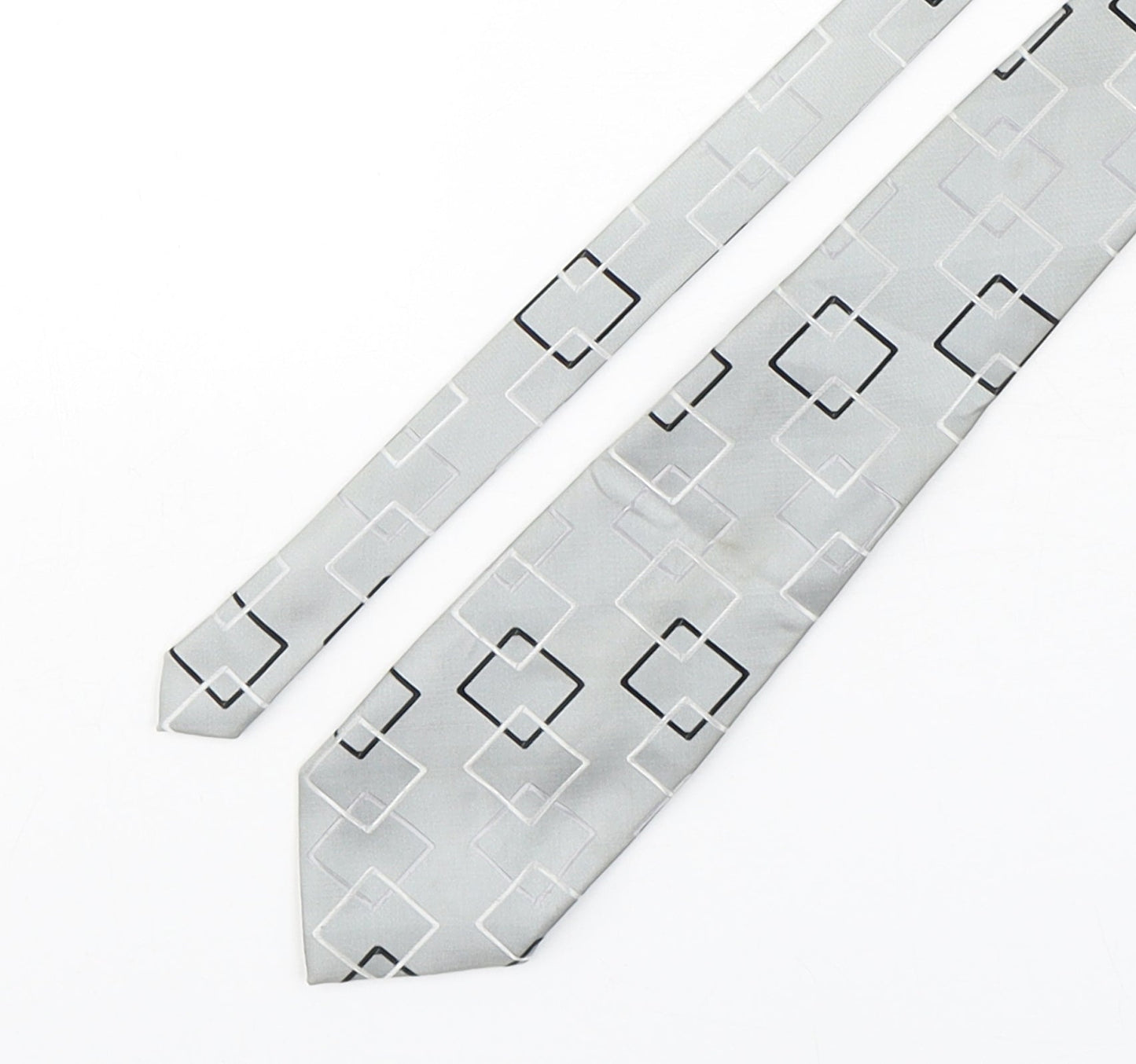 NEXT Mens Multicoloured Geometric Polyester Pointed Tie One Size