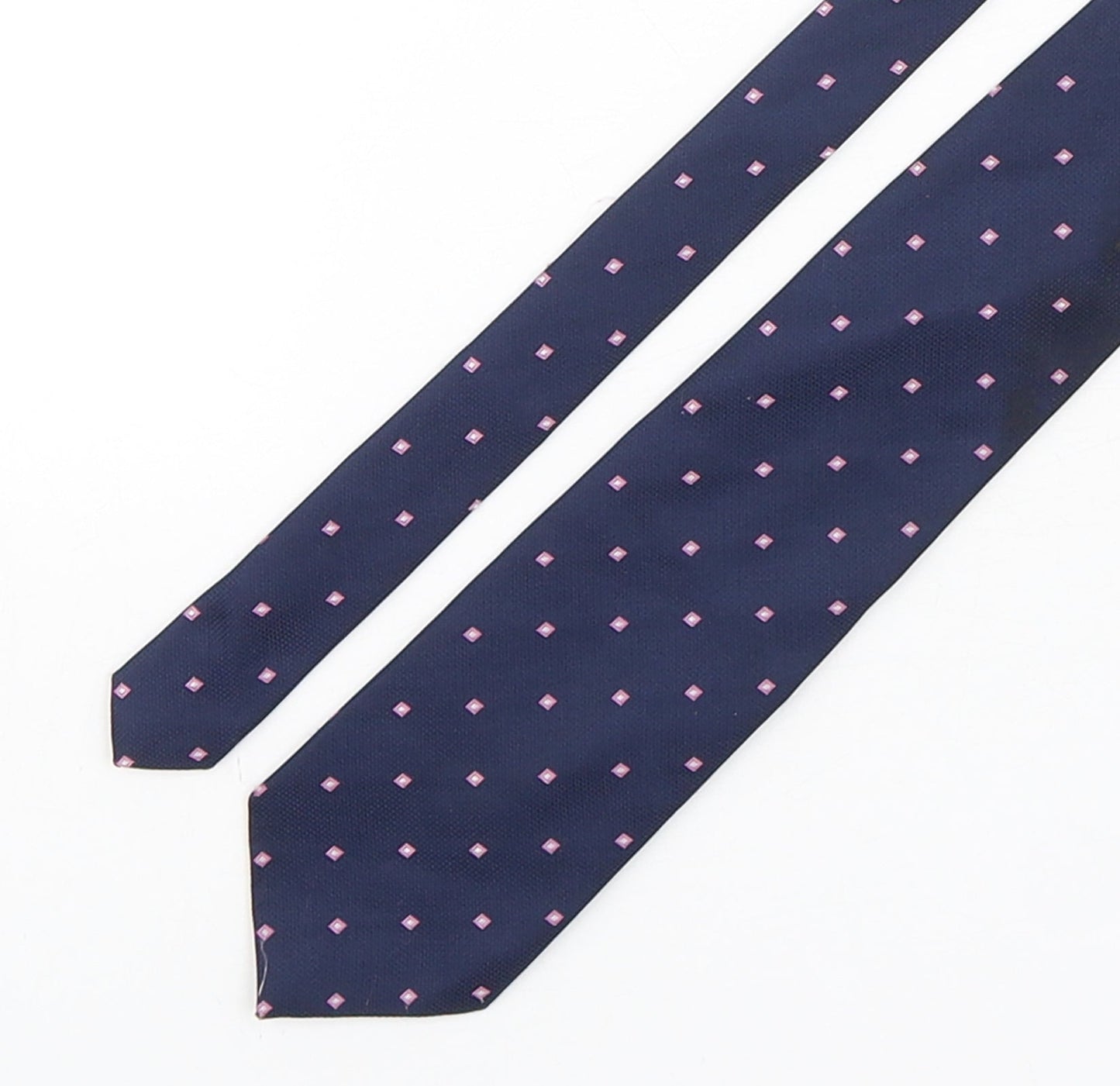 Marks and Spencer Mens Multicoloured Geometric Polyester Pointed Tie One Size