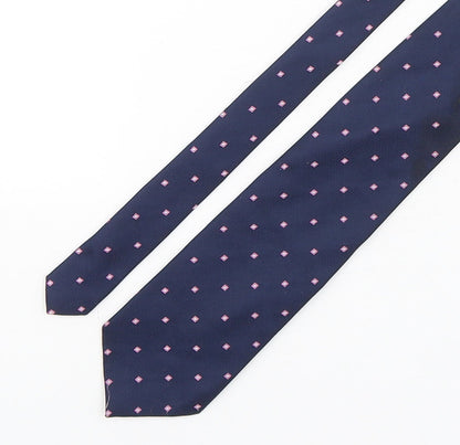 Marks and Spencer Mens Multicoloured Geometric Polyester Pointed Tie One Size