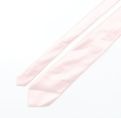 Marks and Spencer Mens Pink  Polyester Pointed Tie One Size