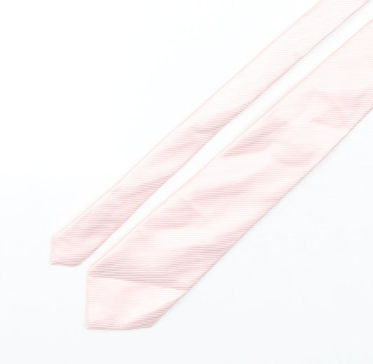 Marks and Spencer Mens Pink  Polyester Pointed Tie One Size