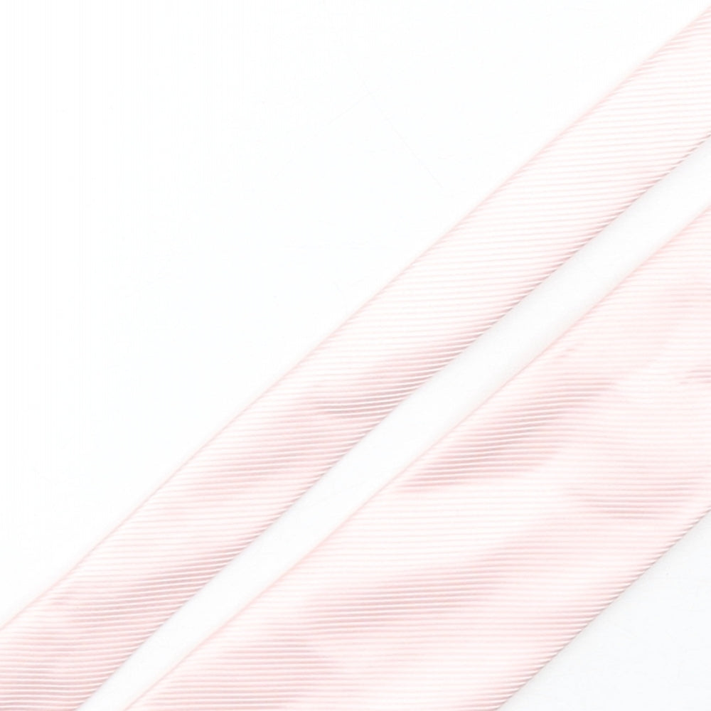 Marks and Spencer Mens Pink  Polyester Pointed Tie One Size