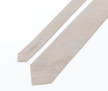 Marks and Spencer Mens Multicoloured Geometric Silk Pointed Tie One Size