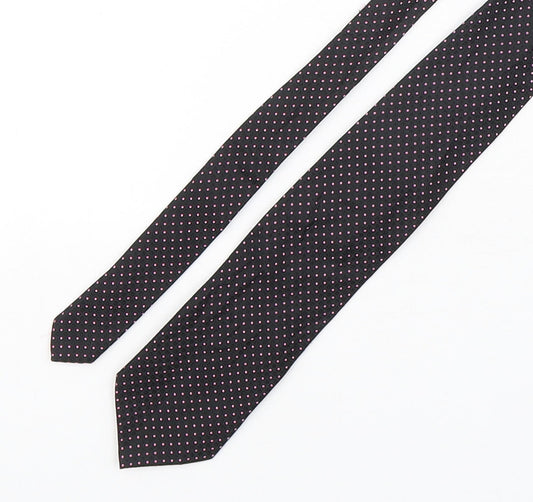 Skopes Mens Multicoloured Polka Dot Silk Pointed Tie One Size