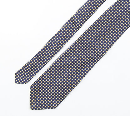 Marks and Spencer Mens Multicoloured Geometric Silk Pointed Tie One Size