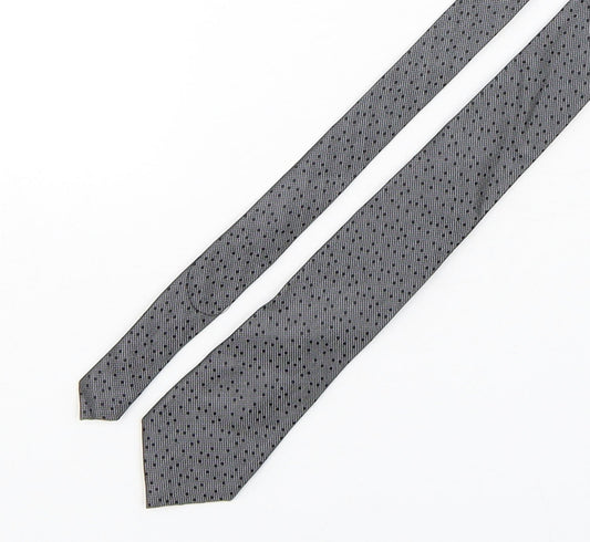 Mens Cedar Wood State Multicoloured Polka Dot  Pointed Tie