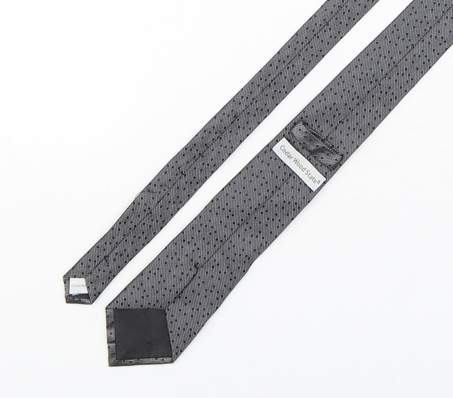 Mens Cedar Wood State Multicoloured Polka Dot  Pointed Tie