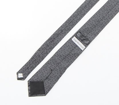 Mens Cedar Wood State Multicoloured Polka Dot  Pointed Tie