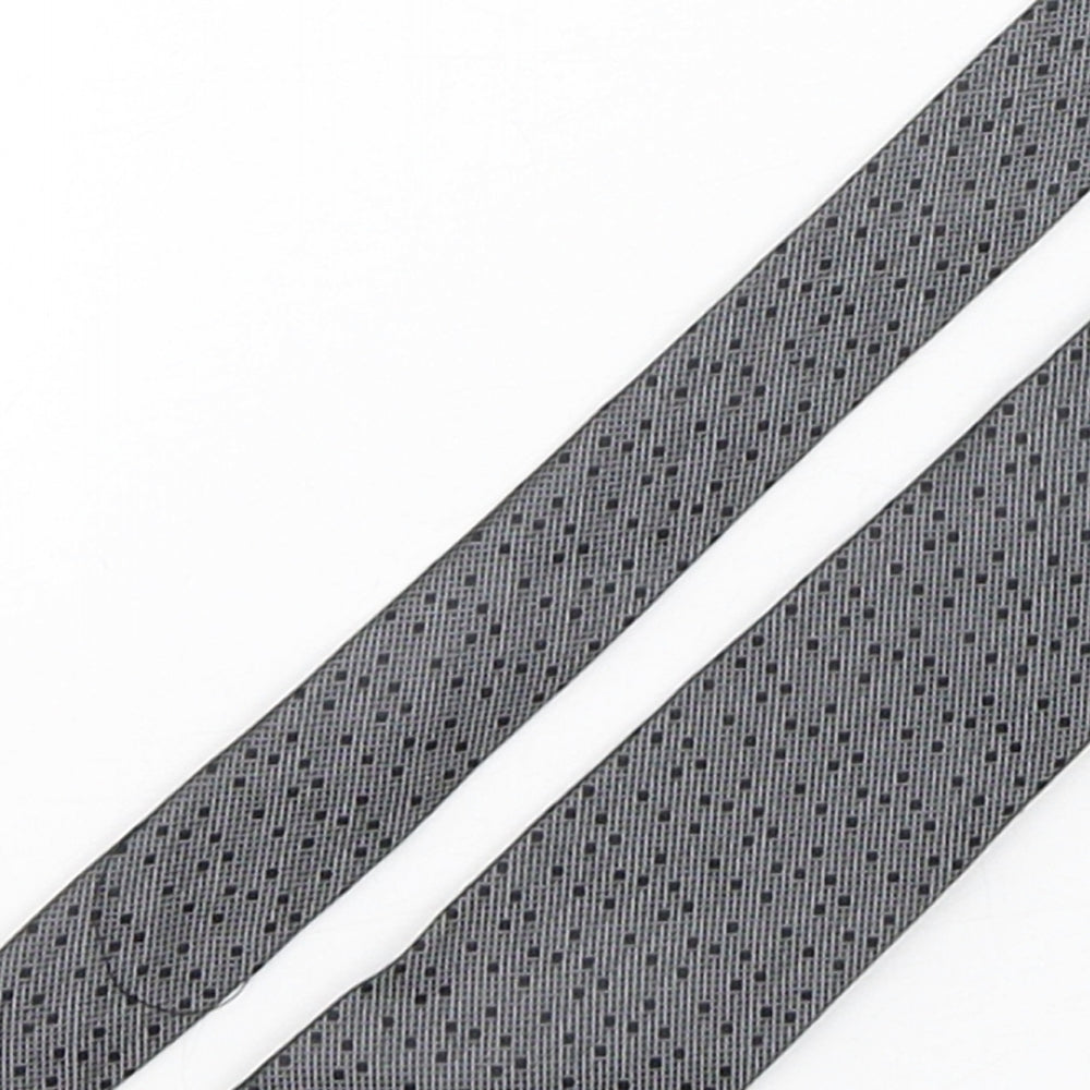 Mens Cedar Wood State Multicoloured Polka Dot  Pointed Tie