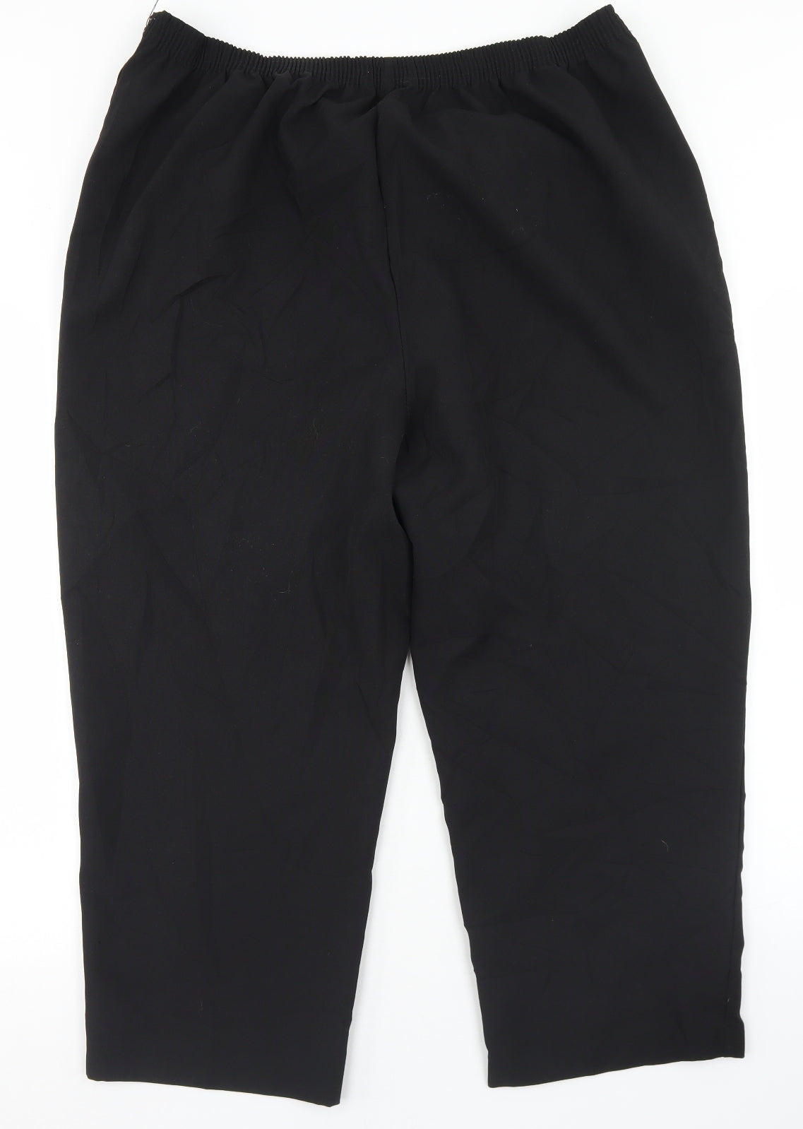 Bm Collection Womens Black  Polyester Dress Pants Trousers Size 20 L24 in Regular