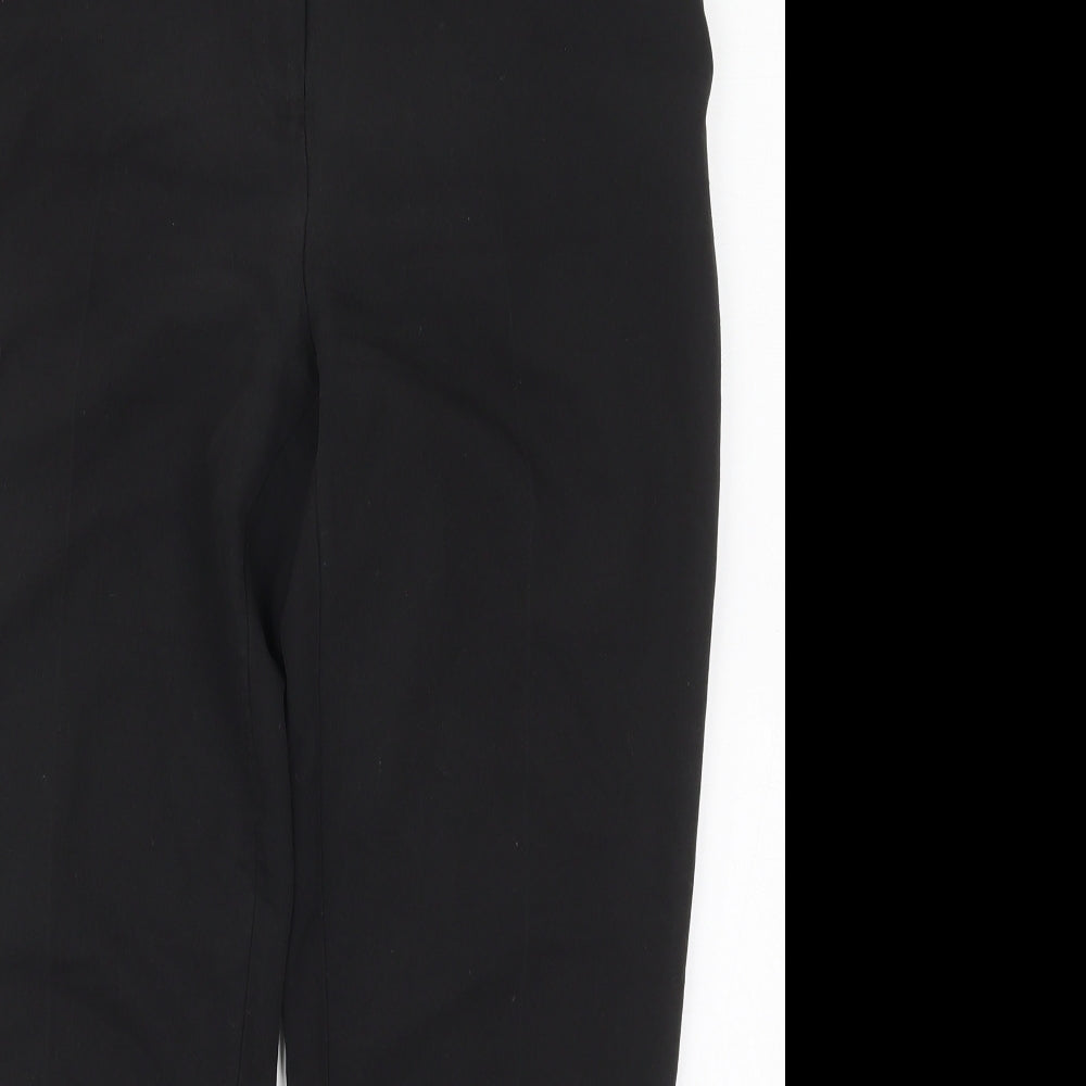 Womens UK Size 10 Dorothy Perkins Regular Fit  Black Trousers