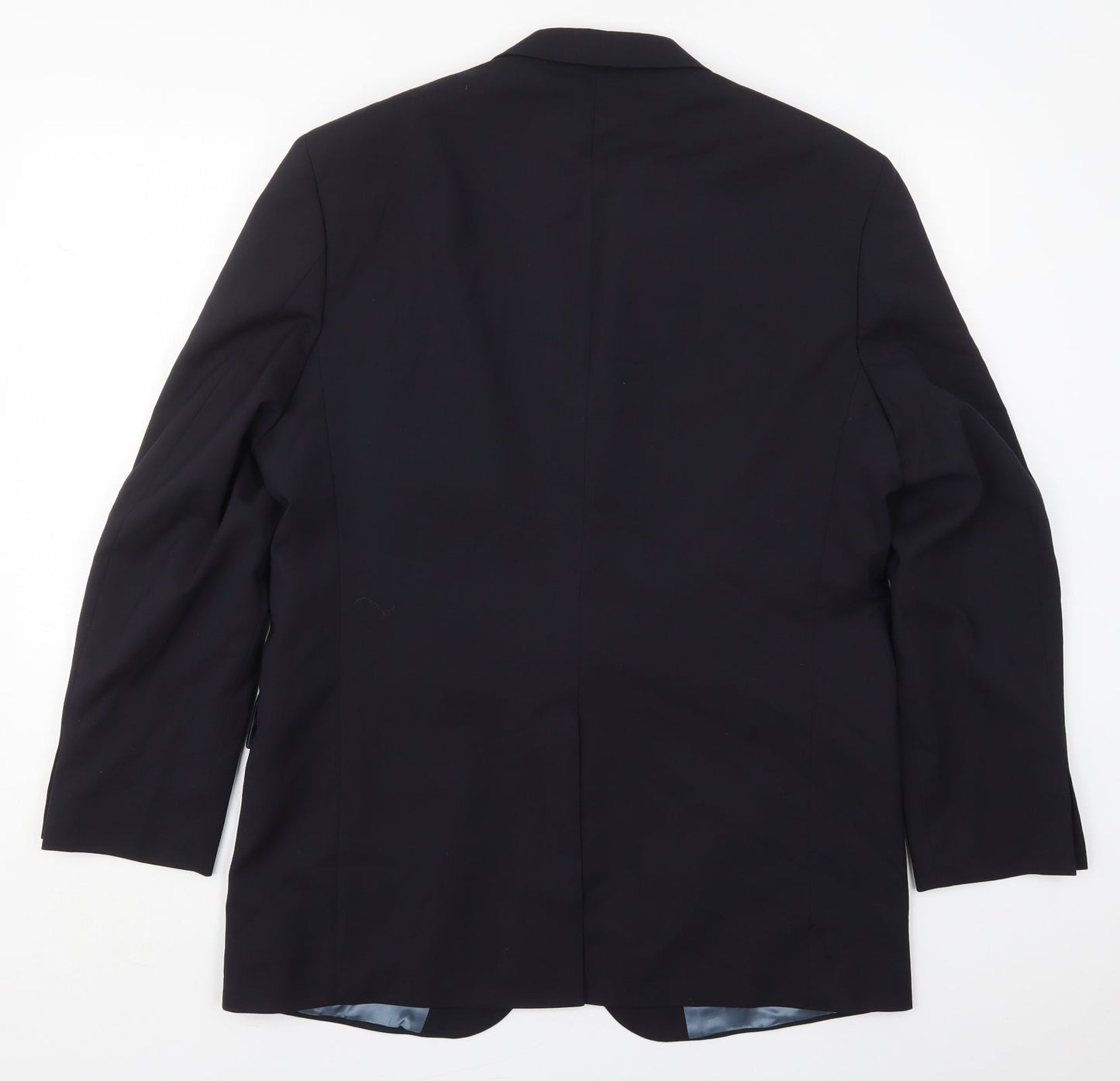 Mens UK Size 42 Impressions Regular Blue Suit Jacket