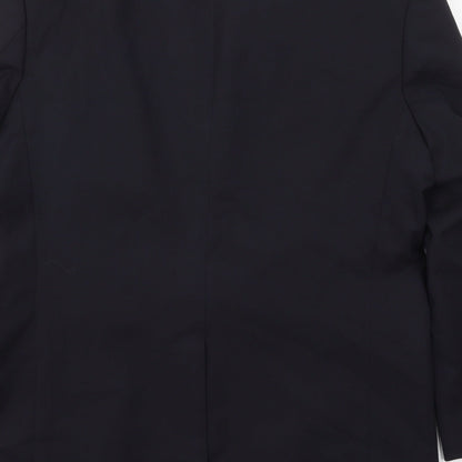 Mens UK Size 42 Impressions Regular Blue Suit Jacket