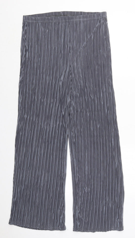 Womens UK Size 30 in Preworn Regular Fit  Grey Trousers