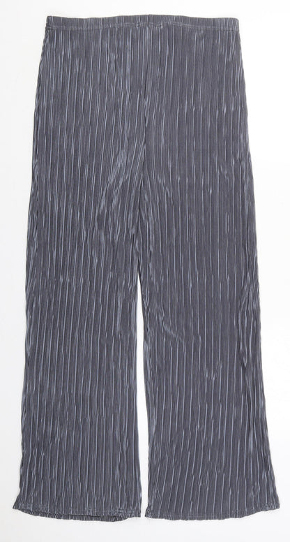 Womens UK Size 30 in Preworn Regular Fit  Grey Trousers