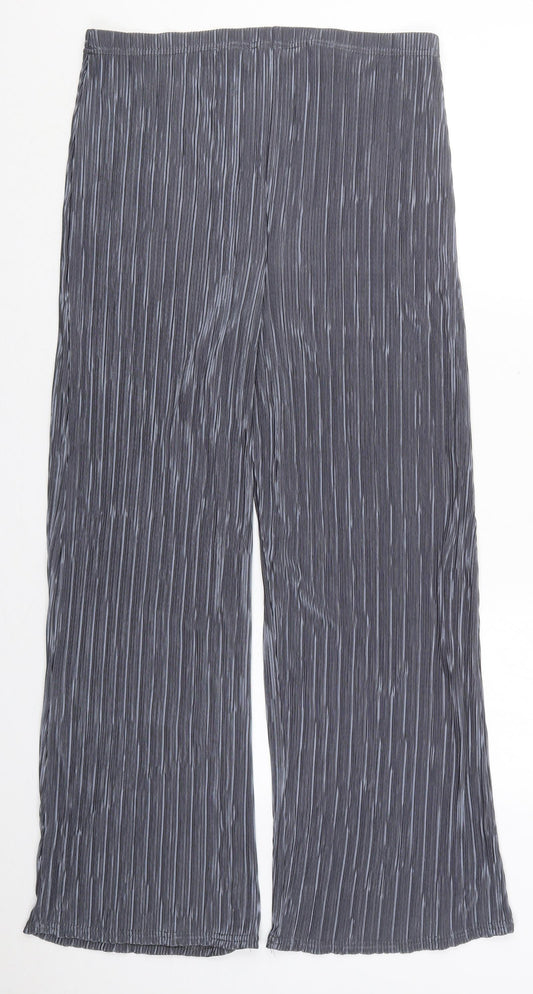 Womens UK Size 30 in Preworn Regular Fit  Grey Trousers