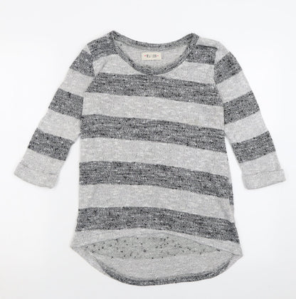 Womens UK Size 8 New Look Grey Pullover Jumper