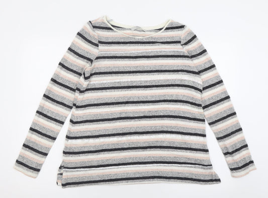 Womens UK Size 8 NEXT Grey Pullover Jumper