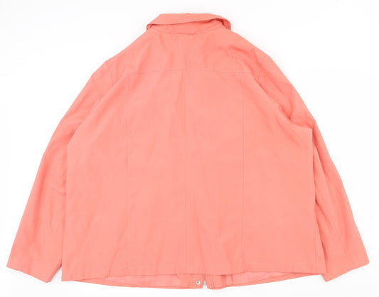 Classics Womens Pink   Jacket Coat Size XL  Zip