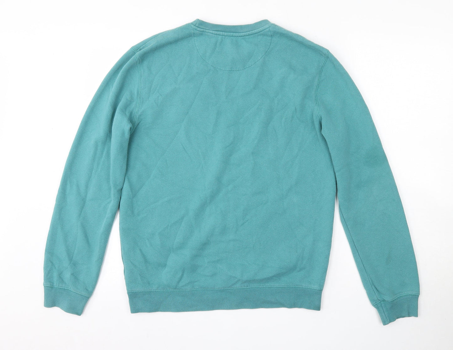Mens UK Size S Easy Green Pullover Sweatshirt